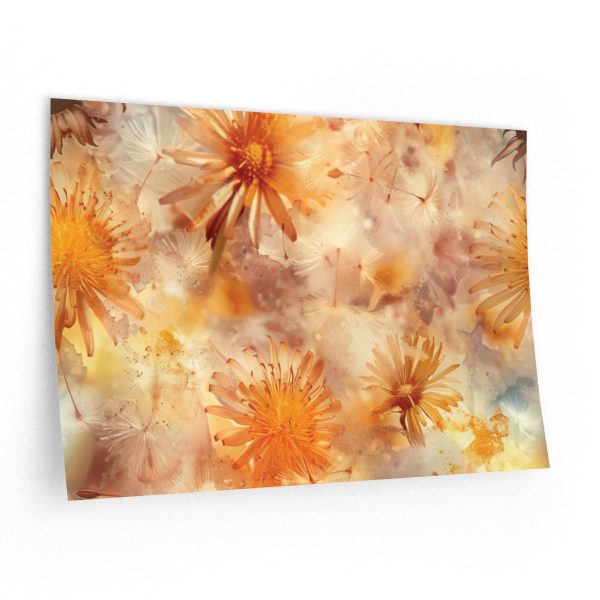 Dandelion Amber Inclusion Print  - Wall Decals - Image 5