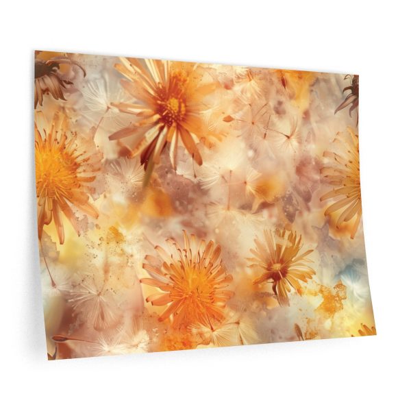 Dandelion Amber Inclusion Print  - Wall Decals - Image 6