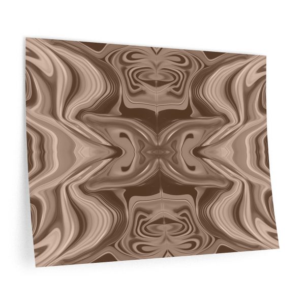 Lipnotic Kaleidoscope Background In Almondine 01 - Wall Decals