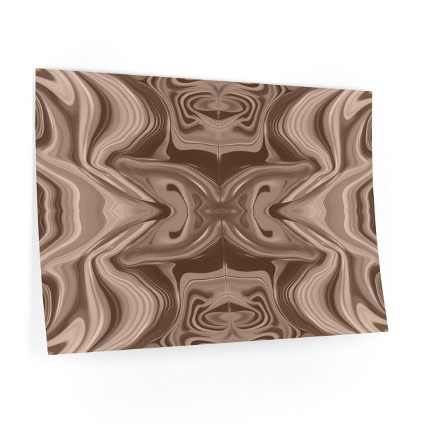 Lipnotic Kaleidoscope Background In Almondine 01 - Wall Decals - Image 2