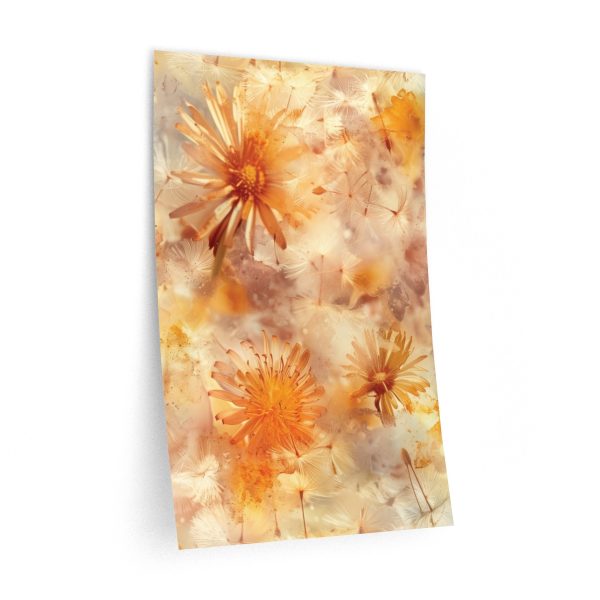 Dandelion Amber Inclusion Print  - Wall Decals - Image 3