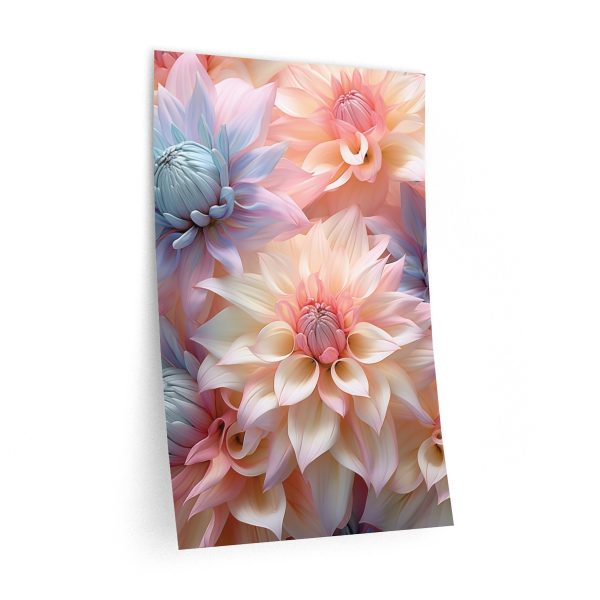 Pastel Fantasy Baroque Floral 01  - Wall Decals - Image 3