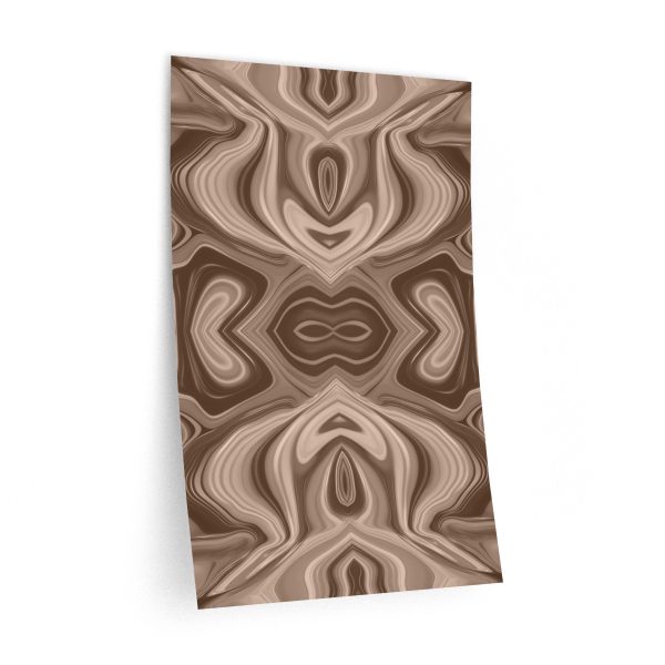 Lipnotic Kaleidoscope Background In Almondine 04 - Wall Decals - Image 2