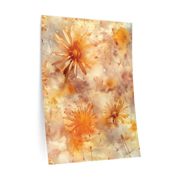 Dandelion Amber Inclusion Print  - Wall Decals - Image 4