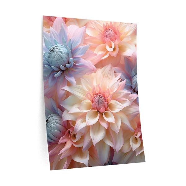 Pastel Fantasy Baroque Floral 01  - Wall Decals