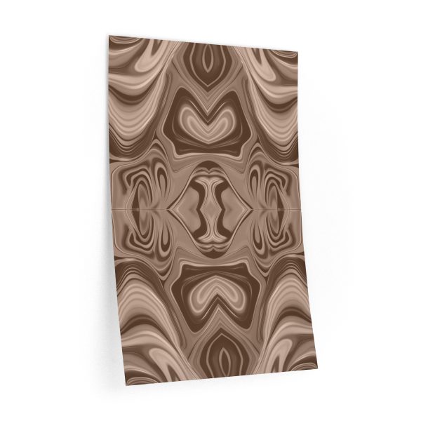 Lipnotic Kaleidoscope Background In Almondine 02 - Wall Decals