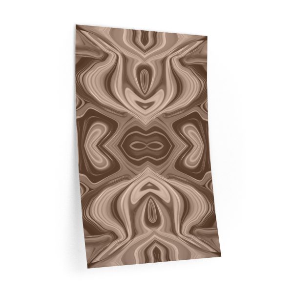 Lipnotic Kaleidoscope Background In Almondine 04 - Wall Decals - Image 4