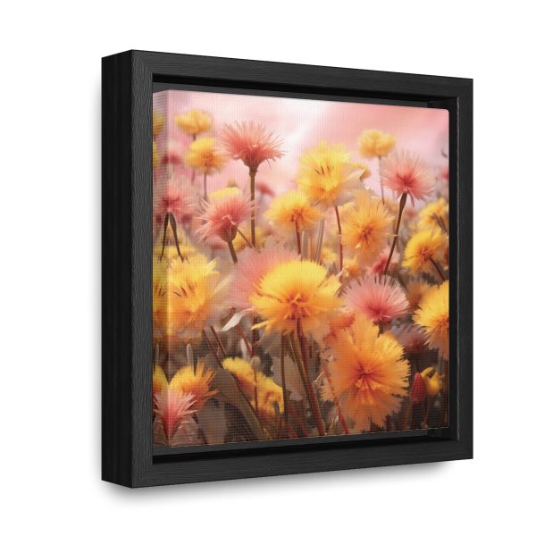 Fuzzy Dandelion Fantasy - Gallery Canvas Wraps, Square Frame - Image 7