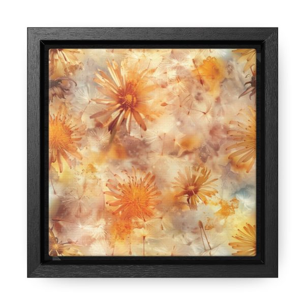 Dandelion Amber Inclusion Print - Gallery Canvas Wraps, Square Frame - Image 6