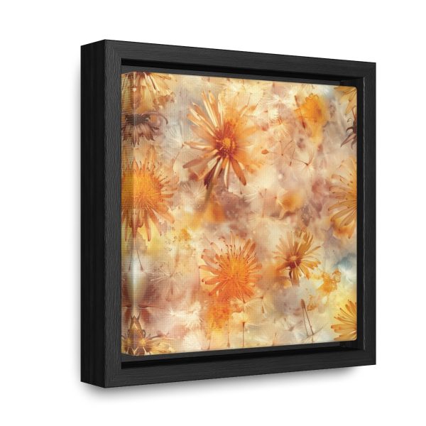 Dandelion Amber Inclusion Print - Gallery Canvas Wraps, Square Frame - Image 7