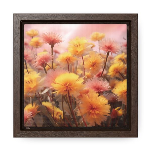 Fuzzy Dandelion Fantasy - Gallery Canvas Wraps, Square Frame - Image 11