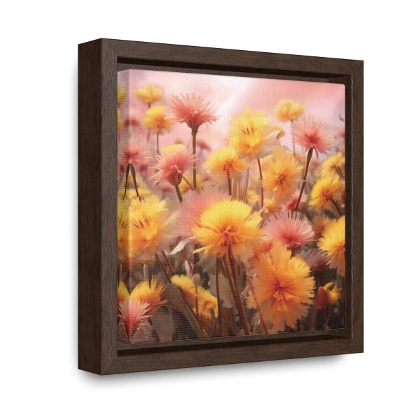 Fuzzy Dandelion Fantasy - Gallery Canvas Wraps, Square Frame - Image 12