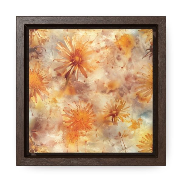 Dandelion Amber Inclusion Print - Gallery Canvas Wraps, Square Frame - Image 11