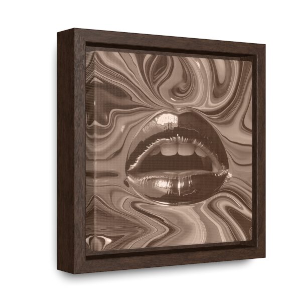 Lipnotic In Almondine - Gallery Canvas Wraps, Square Frame - Image 12