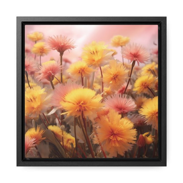 Fuzzy Dandelion Fantasy - Gallery Canvas Wraps, Square Frame - Image 16