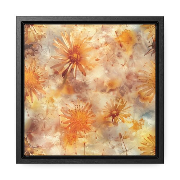 Dandelion Amber Inclusion Print - Gallery Canvas Wraps, Square Frame - Image 16