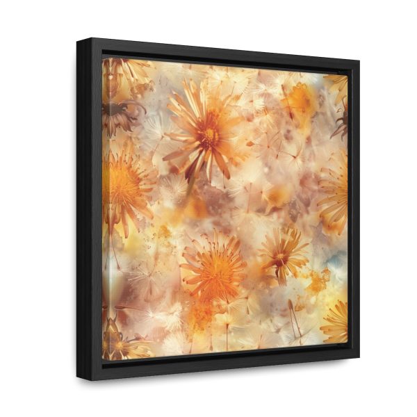 Dandelion Amber Inclusion Print - Gallery Canvas Wraps, Square Frame - Image 17