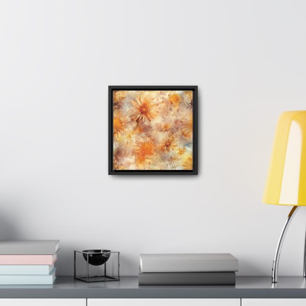 Dandelion Amber Inclusion Print - Gallery Canvas Wraps, Square Frame - Image 19