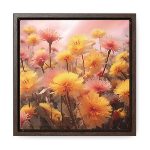 Fuzzy Dandelion Fantasy - Gallery Canvas Wraps, Square Frame - Image 21