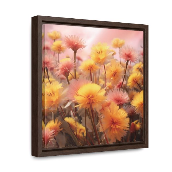 Fuzzy Dandelion Fantasy - Gallery Canvas Wraps, Square Frame - Image 22