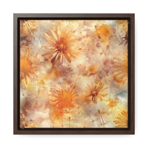 Dandelion Amber Inclusion Print - Gallery Canvas Wraps, Square Frame - Image 21