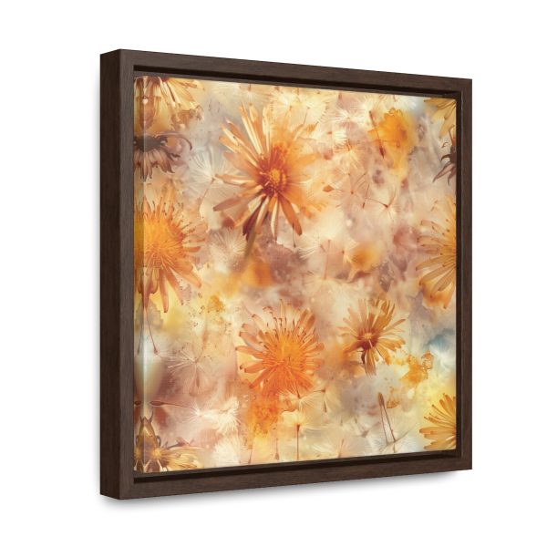 Dandelion Amber Inclusion Print - Gallery Canvas Wraps, Square Frame - Image 22