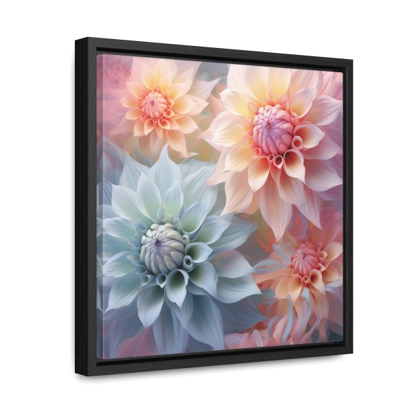 Pastel Fantasy Baroque Floral 02 - Gallery Canvas Wraps, Square Frame - Image 27