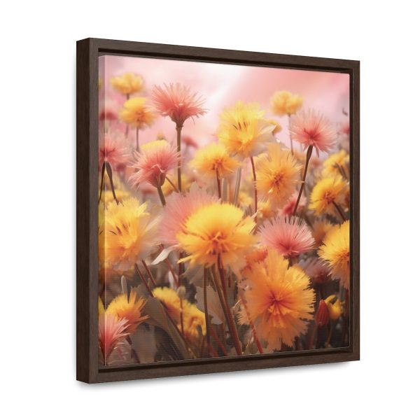 Fuzzy Dandelion Fantasy - Gallery Canvas Wraps, Square Frame - Image 32