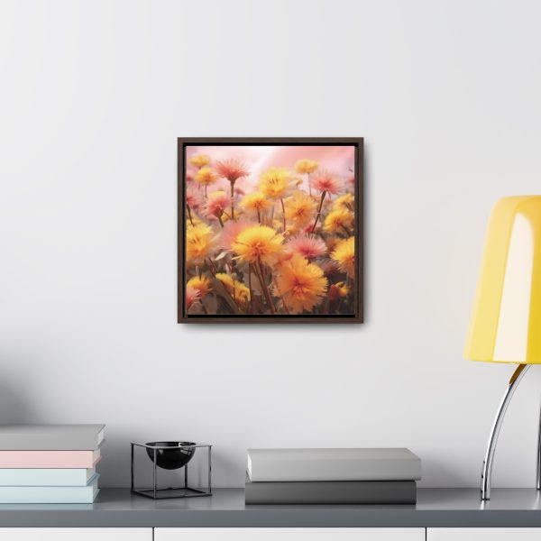 Fuzzy Dandelion Fantasy - Gallery Canvas Wraps, Square Frame - Image 34