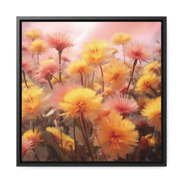 Fuzzy Dandelion Fantasy - Gallery Canvas Wraps, Square Frame - Image 36