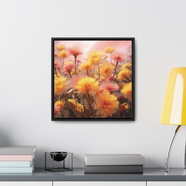 Fuzzy Dandelion Fantasy - Gallery Canvas Wraps, Square Frame - Image 39