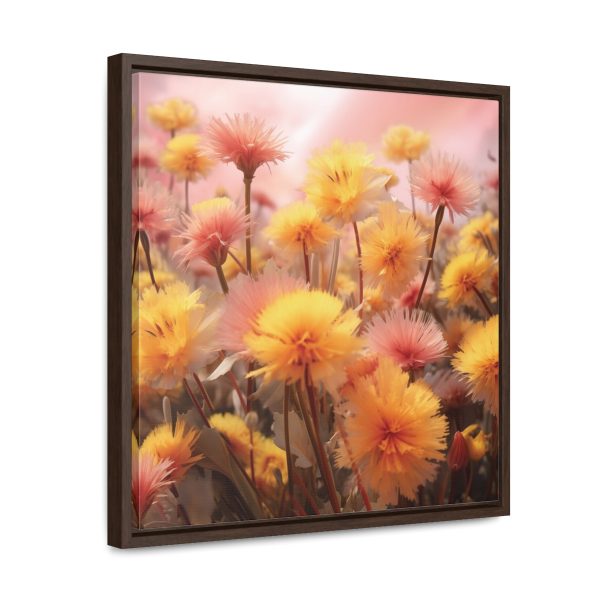 Fuzzy Dandelion Fantasy - Gallery Canvas Wraps, Square Frame - Image 42