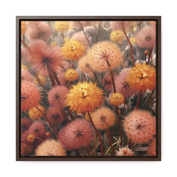 Autumn Dandelion Dream - Gallery Canvas Wraps, Square Frame - Image 41