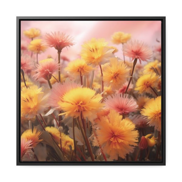 Fuzzy Dandelion Fantasy - Gallery Canvas Wraps, Square Frame - Image 46