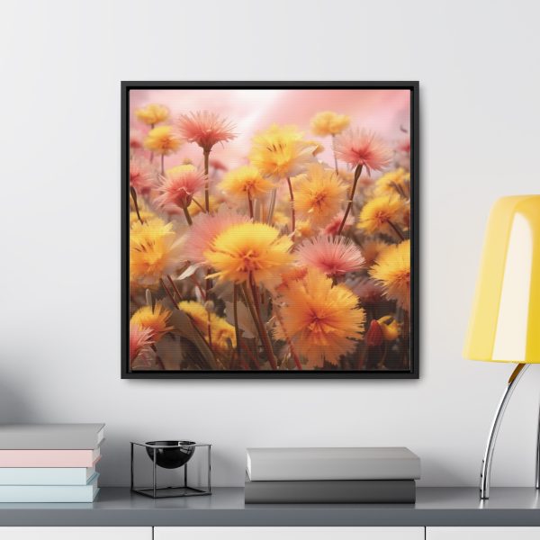 Fuzzy Dandelion Fantasy - Gallery Canvas Wraps, Square Frame - Image 49