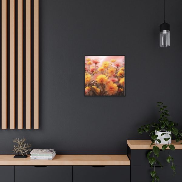 Fuzzy Dandelion Fantasy - Gallery Canvas Wraps, Square Frame - Image 50