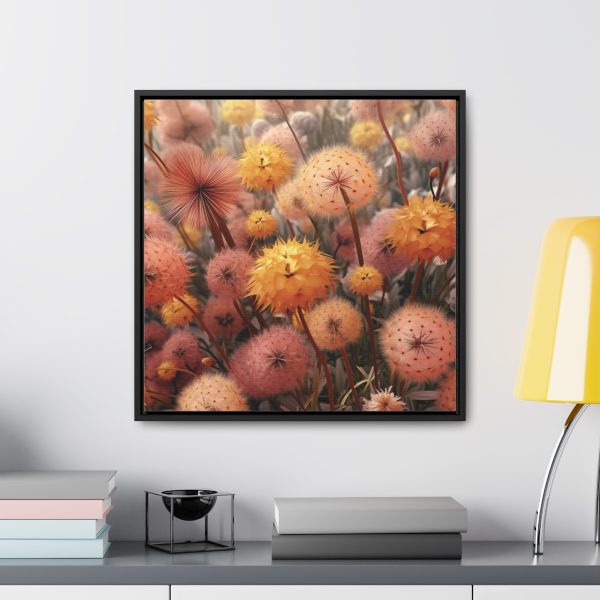 Autumn Dandelion Dream - Gallery Canvas Wraps, Square Frame - Image 49