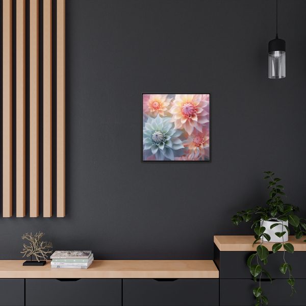 Pastel Fantasy Baroque Floral 02 - Gallery Canvas Wraps, Square Frame - Image 50