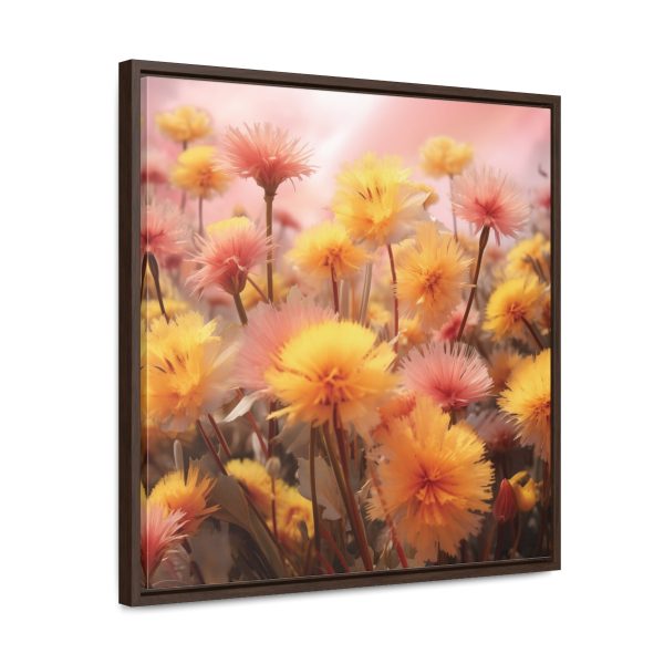 Fuzzy Dandelion Fantasy - Gallery Canvas Wraps, Square Frame - Image 52