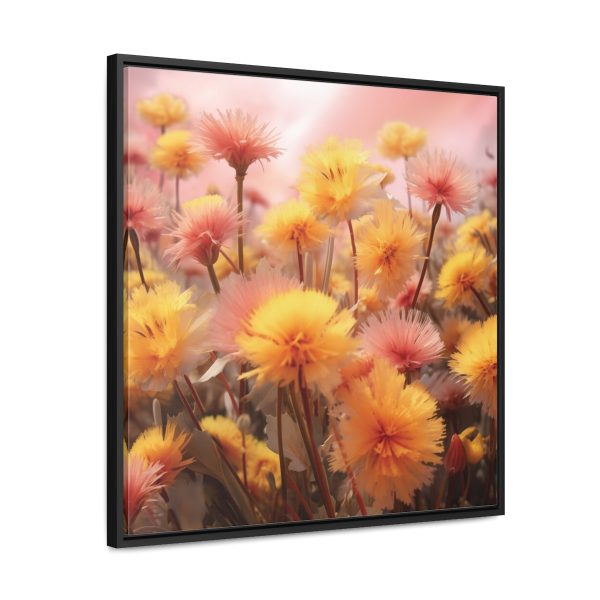 Fuzzy Dandelion Fantasy - Gallery Canvas Wraps, Square Frame - Image 57