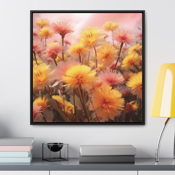 Fuzzy Dandelion Fantasy - Gallery Canvas Wraps, Square Frame - Image 59