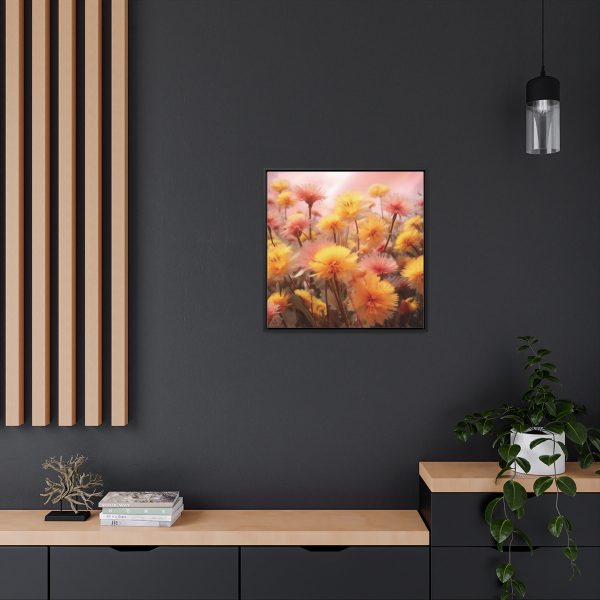 Fuzzy Dandelion Fantasy - Gallery Canvas Wraps, Square Frame - Image 60