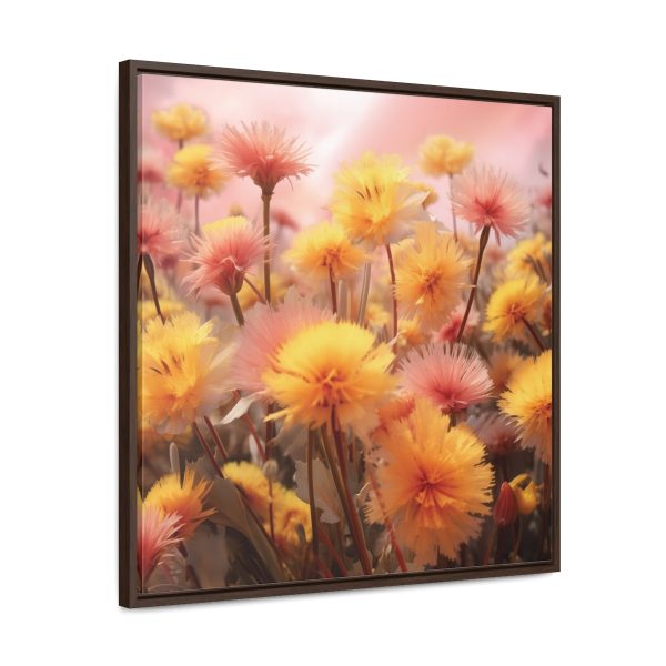 Fuzzy Dandelion Fantasy - Gallery Canvas Wraps, Square Frame - Image 62