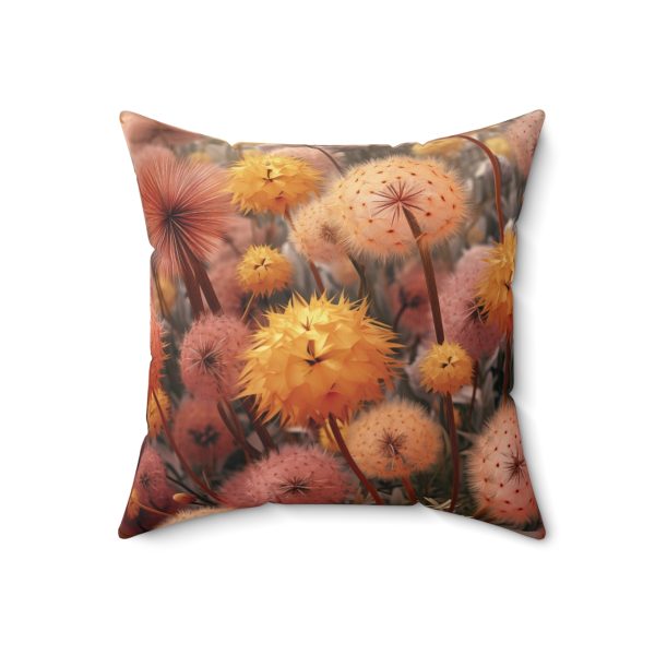 Autumn Dandelion Dream - Spun Polyester Square Pillow - Image 10