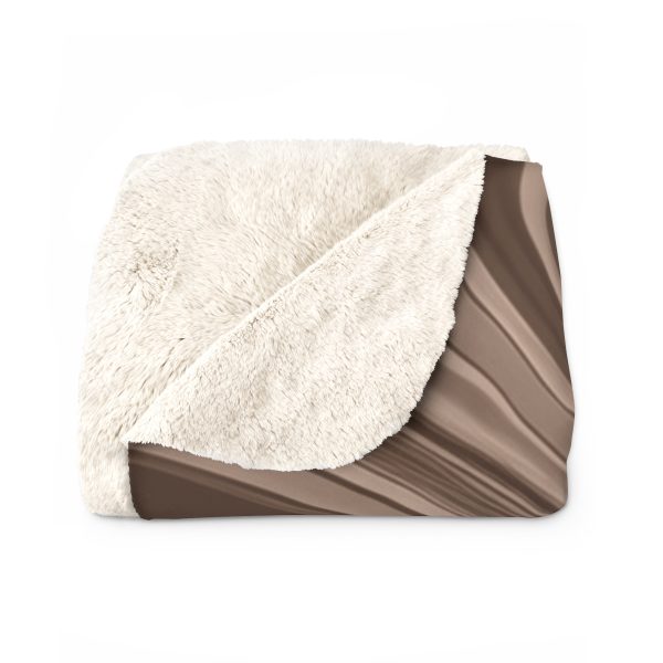 Lipnotic In Almondine - Sherpa Fleece Blanket - Image 6