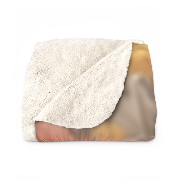 Autumn Dandelion Dream - Sherpa Fleece Blanket - Image 2