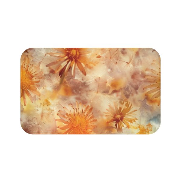 Dandelion Amber Inclusion Print - Bath Mat