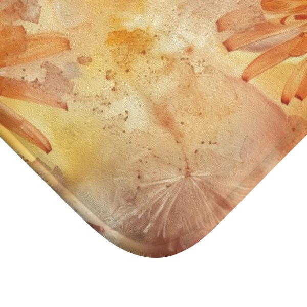 Dandelion Amber Inclusion Print - Bath Mat - Image 2