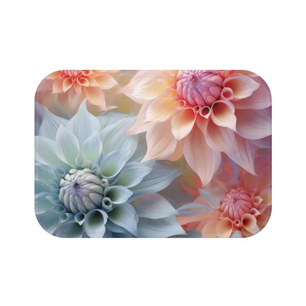 Pastel Fantasy Baroque Floral 02 - Bath Mat - Image 5