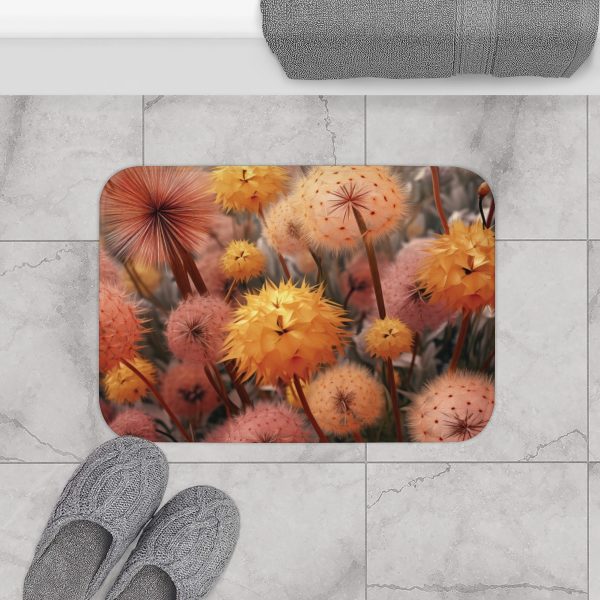 Autumn Dandelion Dream - Bath Mat - Image 8